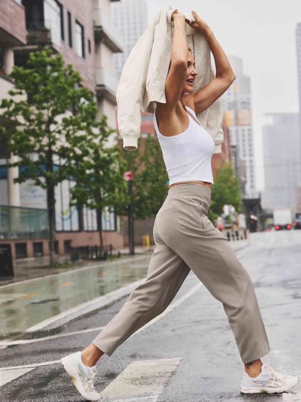 Athleta Endless High Rise Pant | Mortar Mushroom